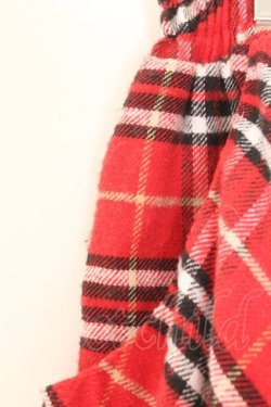 画像2: Candy stripper / リボンチェックスカパン 2 レッド O-26-02-19-1034-0-PA-OW-OS