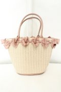 m petit by misako / AMリボンツキカゴトート  ピンク O-26-02-19-070-0-BG-OW-OS