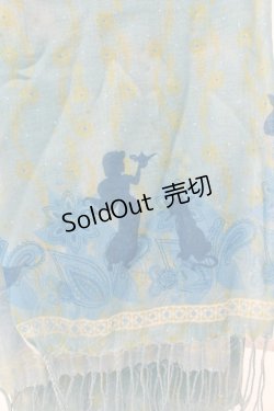 画像3: axes femme POETIQUE / アラジン/ストール  ターコイズグリーン O-26-02-19-071-AX-ZA-OW-ZT0227M