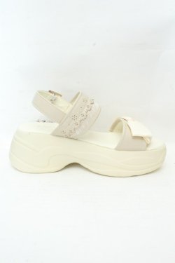 画像4: m petit by misako / AMリボンスニーカーサンダル S キナリ O-26-02-19-074-LO-SH-OW-OS