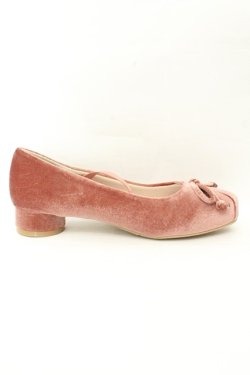 画像4: m petit by misako / ベロアパンプス S ピンク O-26-02-19-075-LO-SH-OW-OS