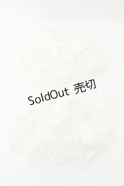 画像1: BABY,THE STARS SHINE BRIGHT / BABYレースの天使のお袖とめ  シロ O-26-02-18-076-BA-ZA-IG-OS