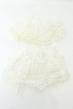 画像3: BABY,THE STARS SHINE BRIGHT / BABYレースの天使のお袖とめ  シロ O-26-02-19-076-BA-ZA-IG-OS