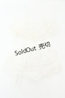 画像3: BABY,THE STARS SHINE BRIGHT / BABYレースの天使のお袖とめ  シロ O-26-02-18-076-BA-ZA-IG-OS