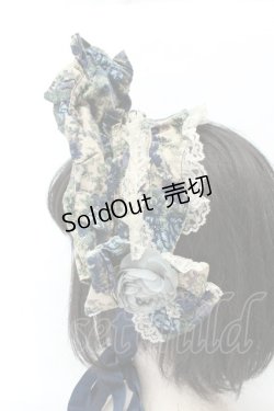 画像3: metamorphose / ゴブランブーケハーフボンネット  ブルー O-26-02-19-078-ME-AC-OW-OS