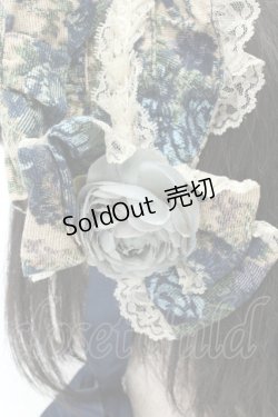 画像4: metamorphose / ゴブランブーケハーフボンネット  ブルー O-26-02-19-078-ME-AC-OW-OS