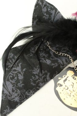 画像3: ALICE and the PIRATES / リボンバレッタ（Maleficent）  クロ O-26-02-19-081-PA-AC-OW-OS