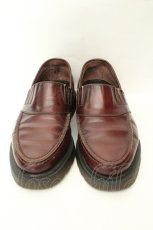 画像2: Dr.Martens （Getta Grip） / Loakeコラボ ローファーシューズ アウトソール25cm ワイン O-26-02-18-082-PU-SH-YM-ZTK036 (2)