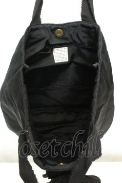 画像3: KANEKO ISAO / グログランリボントートバッグ  クロ O-26-02-19-008-EL-BG-IG-OS