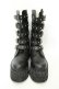 画像2: HYSTERIC GLAMOUR / プラットフォームバックルブーツ 25cm ブラック O-26-02-19-084-PU-SH-IG-OS (2)
