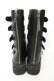 画像5: HYSTERIC GLAMOUR / プラットフォームバックルブーツ 25cm ブラック O-26-02-19-084-PU-SH-IG-OS (5)