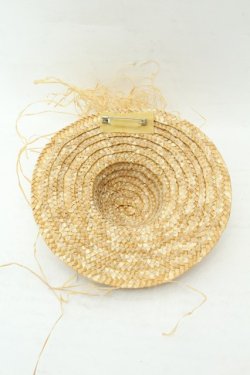 画像4: PINK HOUSE / 麦わらハットコサージュ  ナチュラル O-26-02-19-086-LO-ZA-IG-ZT0220C