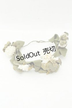 画像1: PINK HOUSE / シロツメクサリボンコサージュ  グリーン×シロ０ O-26-02-19-090-LO-ZA-IG-ZT0220C