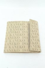画像1: KANEKO ISAO / ナイロンロゴ財布  ベージュ O-26-02-18-094-EL-ZA-IG-ZT618 (1)