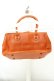 画像2: PINK HOUSE / ロゴ型押し合皮バッグ  オレンジ O-26-02-19-011-LO-BG-IG-OS (2)