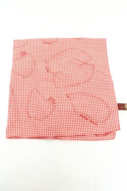 画像1: WONDERFUL WORLD / 型紙バンダナ  アカ O-26-02-19-020-LO-ZA-IG-OS