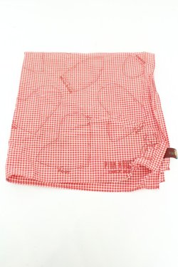 画像1: WONDERFUL WORLD / 型紙バンダナ  アカ O-26-02-19-021-LO-ZA-IG-OS