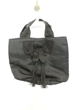 画像1: KANEKO ISAO / グログランリボンミニバッグ  クロ O-26-02-19-003-EL-BG-IG-OS