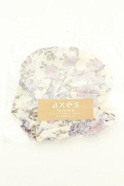 画像1: axes femme / シュシュ  アイボリー O-26-02-19-029-AX-AC-IG-OS