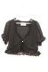 画像1: FRILL / レイヤードフリルボレロ  ブラック O-26-02-21-029-HN-BL-YM-OS (1)