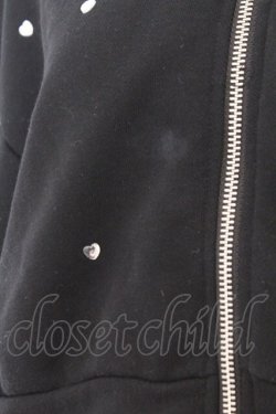 画像2: evelyn / ハートビジューセットアップ  クロ O-26-02-21-004-LO-OP-IG-OS