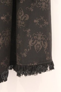 画像4: STEAM / ジャガードポーチロングスカート  ブラック O-26-02-21-030-HN-SK-IG-OS