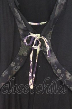 画像2: gouk / 楊柳フリルボレロ カットキャミワンピース セット  ブラック×パープル O-26-02-21-031-GO-TO-IG-OS