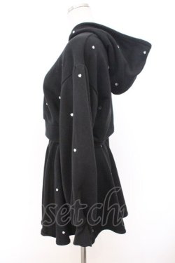 画像3: evelyn / ハートビジューセットアップ  クロ O-26-02-21-004-LO-OP-IG-OS