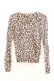 画像3: JESUS DIAMANTE / ラッフルフリルカーディガン  チョコヒョウ柄 O-26-02-21-035-JE-TO-IG-OS (3)