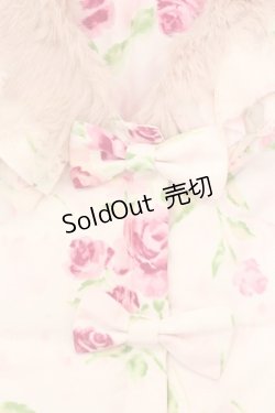 画像2: JESUS DIAMANTE / ベルサイユダウンコート 38 ぼかし薔薇 O-26-02-21-038-JE-CO-IG-OS