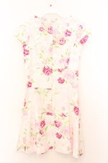 画像4: JESUS DIAMANTE / ミシュランディナーワンピース 40 ぼかし薔薇 O-26-02-21-040-JE-OP-IG-OS (4)