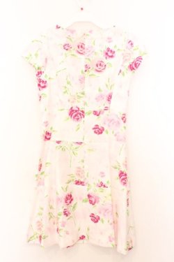 画像4: JESUS DIAMANTE / ミシュランディナーワンピース 40 ぼかし薔薇 O-26-02-21-040-JE-OP-IG-OS