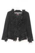 JESUS DIAMANTE / リボンジャケット 38 クロ O-26-02-21-047-JE-JA-IG-OS