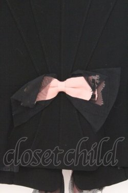 画像5: JESUS DIAMANTE / リボンジャケット 38 クロ×ピンク O-26-02-21-048-JE-JA-IG-OS