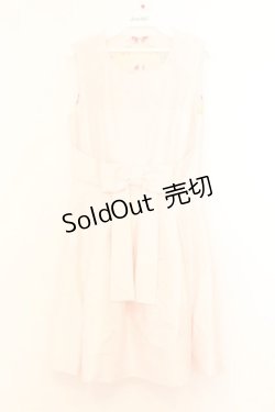 画像1: JESUS DIAMANTE / ロマンスドールワンピース 40 ピンクシャンタン O-26-02-21-052-JE-OP-IG-OS