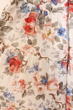 画像3: JESUS DIAMANTE / 新マリネットワンピース 40 新トリアノン柄 オフシロ O-26-02-21-053-JE-OP-IG-OS