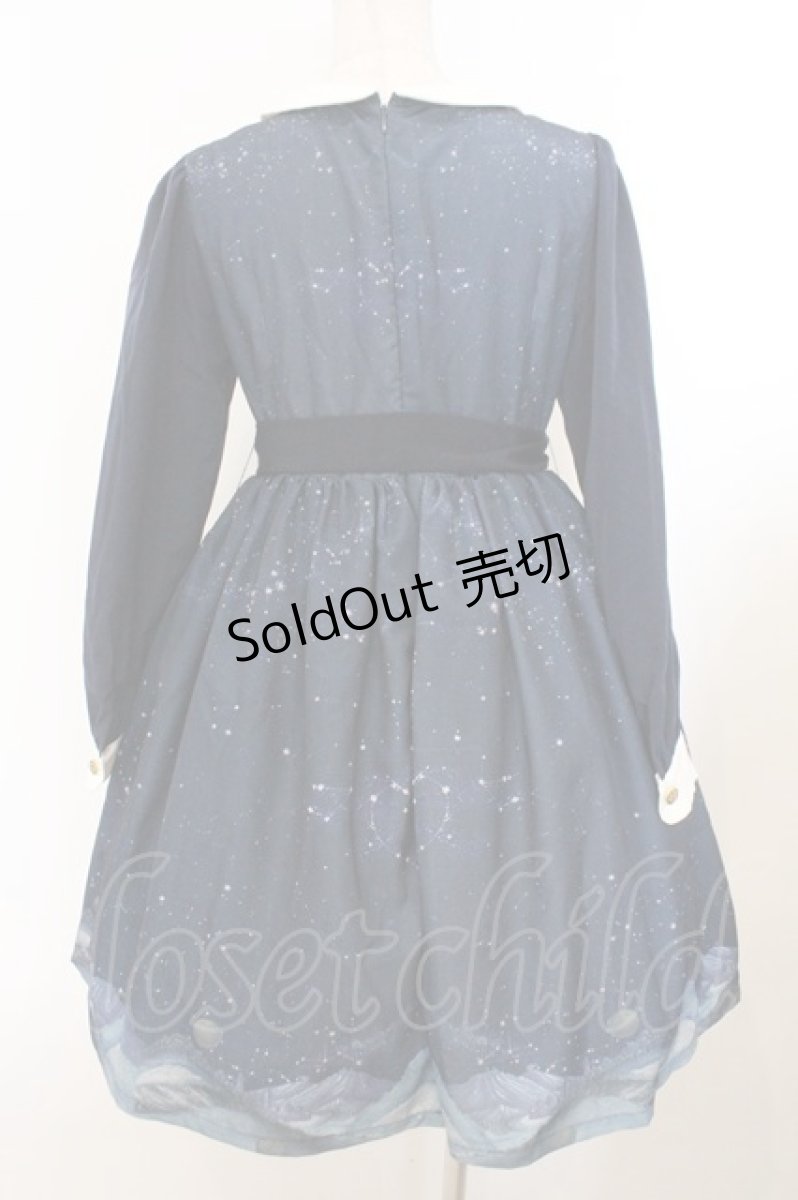 画像4: Grimoire / Zodiac sign Dress　ワンピース  ネイビー O-26-02-21-006-GO-OP-OW-OS (4)