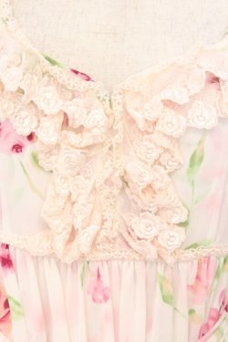 画像2: JESUS DIAMANTE / スペシャルアントワーヌワンピース  ぼかし薔薇 O-26-02-21-059-JE-OP-IG-OS