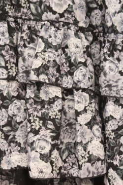 画像2: axes femme / フルールPTティアードスカート  クロ O-26-02-21-062-AX-SK-IG-OS