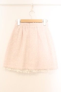 画像3: Ank Rouge / ファンシージャガードフロントビジュースカート  ピンク O-26-02-21-075-CA-SK-IG-OS