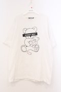 Honey Cinnamon / 注射中シナモンTシャツ  シロ O-26-02-21-079-LO-TS-IG-OS