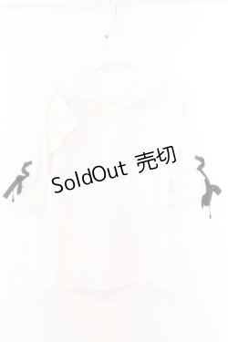 画像3: Rojita / BIGレース衿袖リボンブラウス  オフシロ O-26-02-21-087-LO-BL-IG-OS