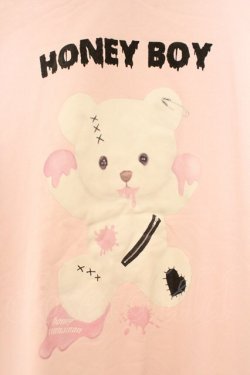 画像2: Honey Cinnamon / シナモンくんプリントパーカー  ピンク O-26-02-21-091-LO-TO-IG-OS