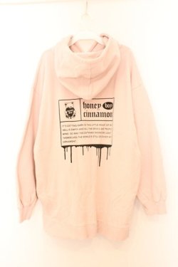 画像3: Honey Cinnamon / シナモンくんプリントパーカー  ピンク O-26-02-21-091-LO-TO-IG-OS