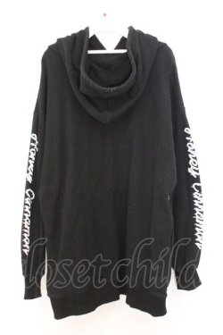 画像3: Honey Cinnamon / 目隠しテディパーカー  クロ O-26-02-21-093-LO-TO-IG-OS