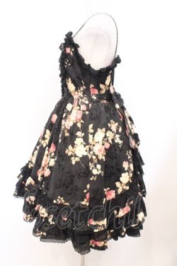 画像5: Angelic Pretty / クラシカルローズジャンパースカート  クロ O-26-02-21-009-AP-OP-IG-OS