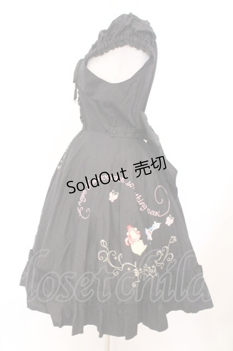 画像6: BABY,THE STARS SHINE BRIGHT / オズの魔法使いアップリケサーキュラージャンパースカート  クロ O-26-02-21-010-BA-OP-IG-OS (6)