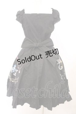 画像7: BABY,THE STARS SHINE BRIGHT / オズの魔法使いアップリケサーキュラージャンパースカート  クロ O-26-02-21-010-BA-OP-IG-OS