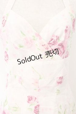 画像2: JESUS DIAMANTE / 魅惑ワンピ 42 ぼかし薔薇 O-26-02-21-002-JE-OP-IG-OS