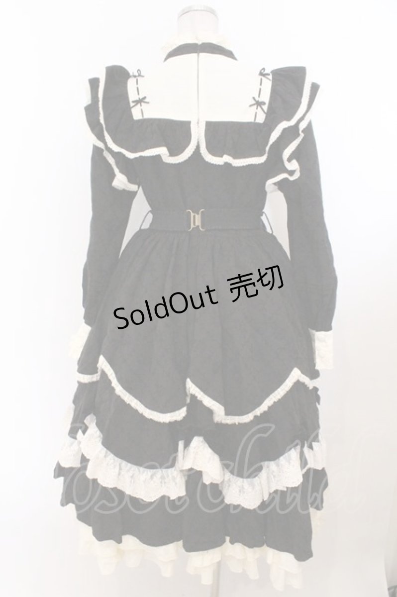 画像6: Hoshibako Works / 西洋人形魔法ワンピース  クロ×生成り O-26-02-21-012-LO-OP-IG-OS (6)